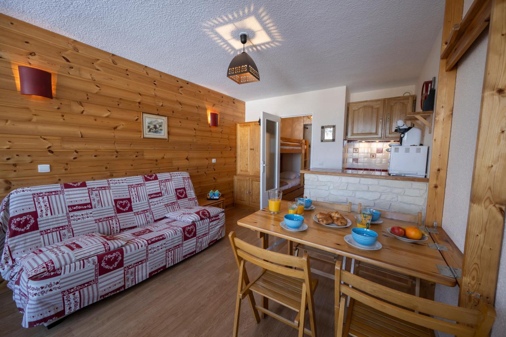 Appartement Doux Crepuscule - Au Bord Des Pistes - Parking à Enchastrayes Extérieur photo