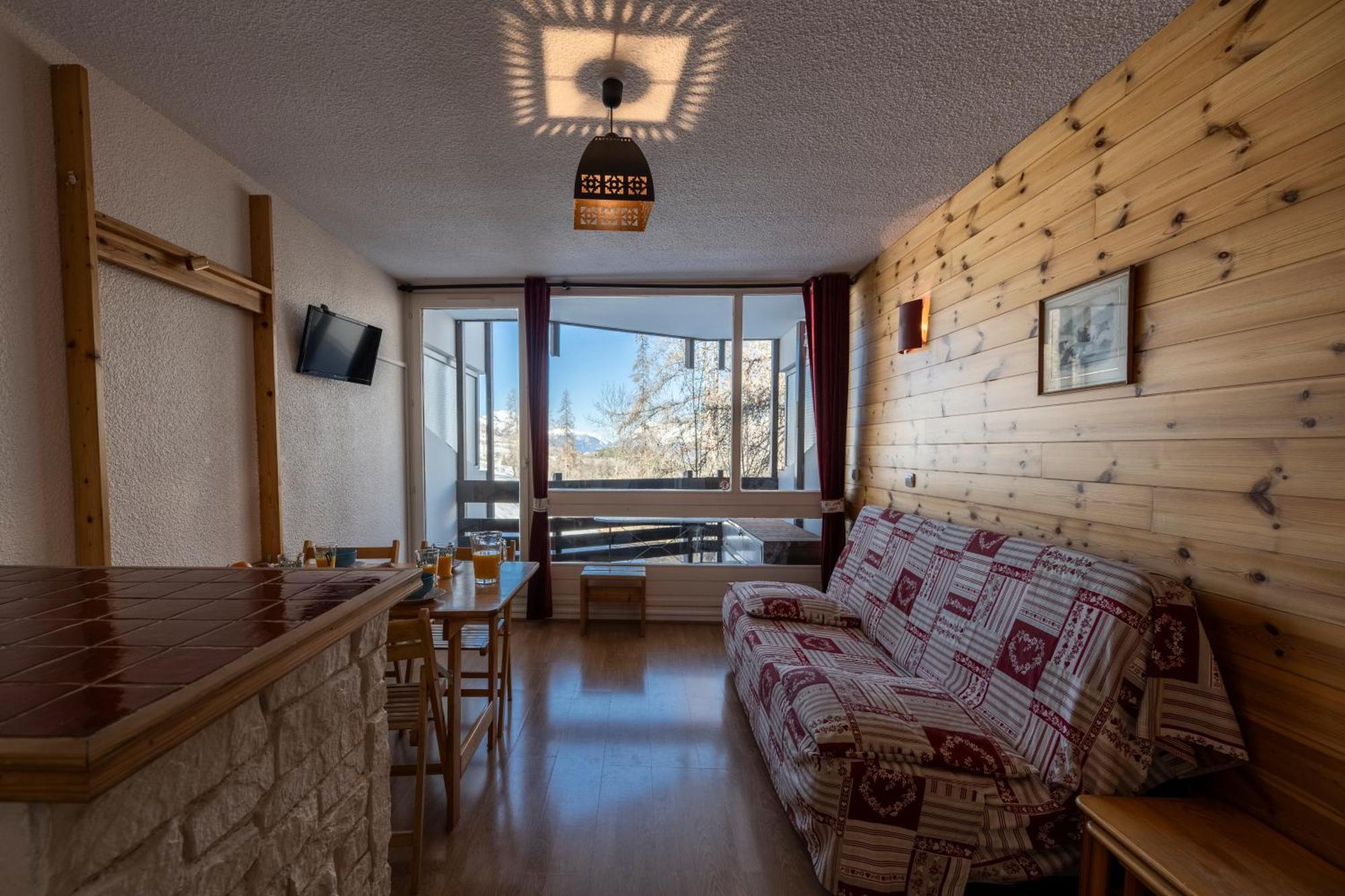 Appartement Doux Crepuscule - Au Bord Des Pistes - Parking à Enchastrayes Extérieur photo